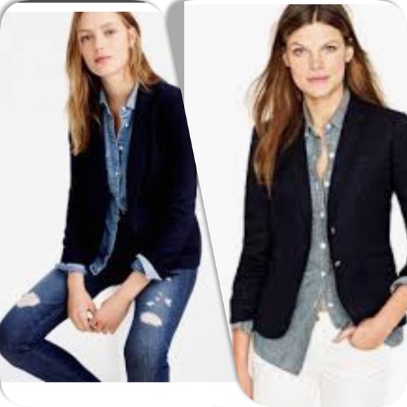 J. Crew Jackets & Blazers - J. Crew Wool Black Blazer.